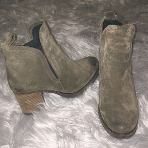 BOS. & CO. Waterproof Suede Short Boots